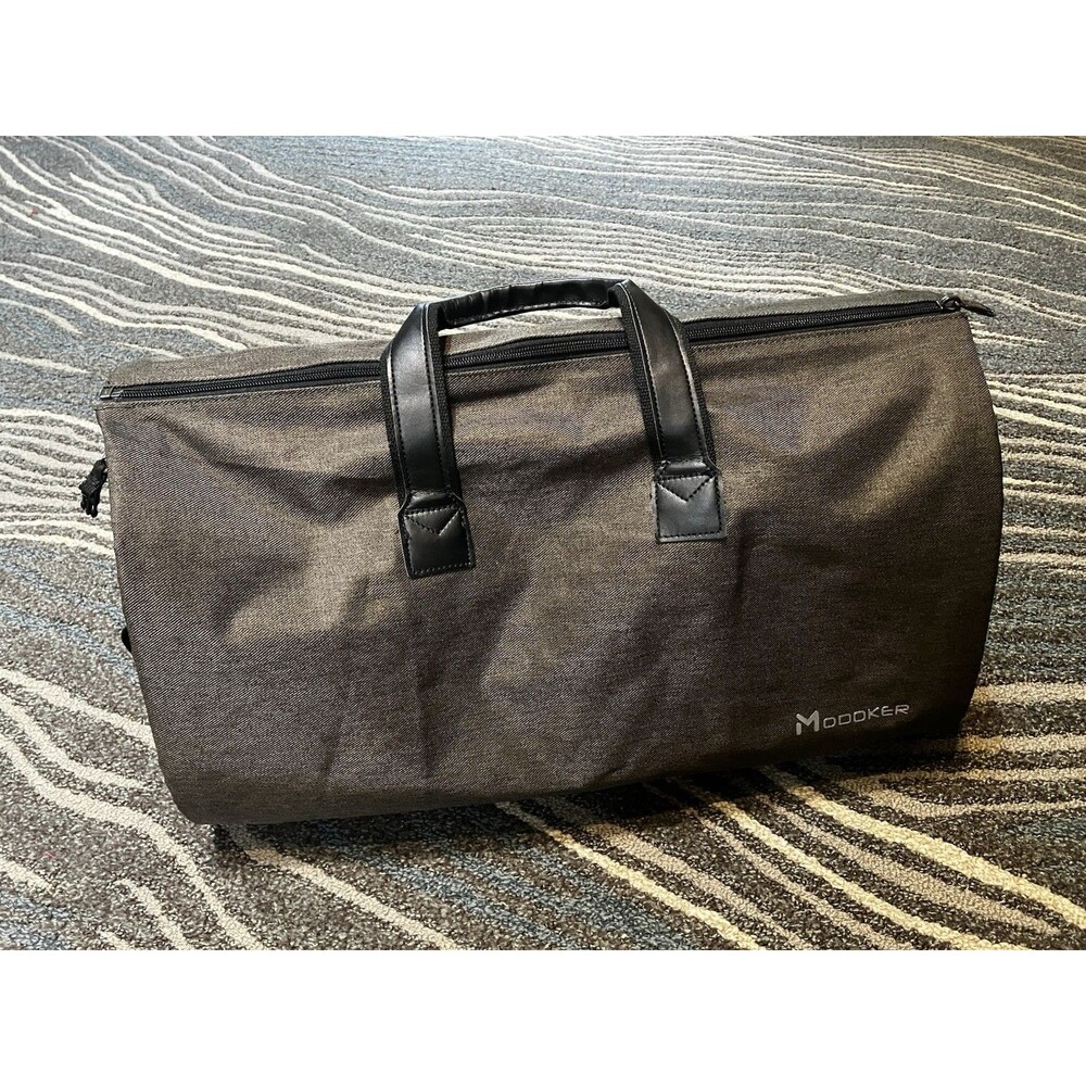 Modoker Garment Bag Carry On Travel Suit Carrier Duffel Shoulder Strap